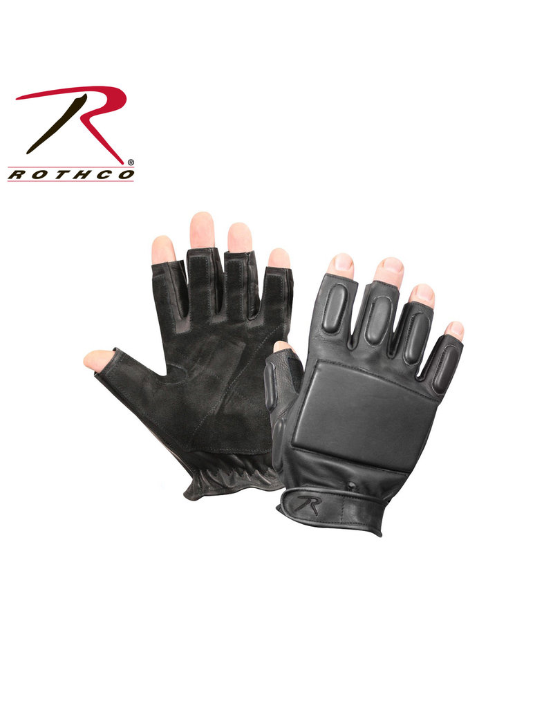 Rothco Tactical Fingerless Rappelling Gloves