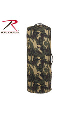 Rothco Canvas Duffle Bag With Side Zipper