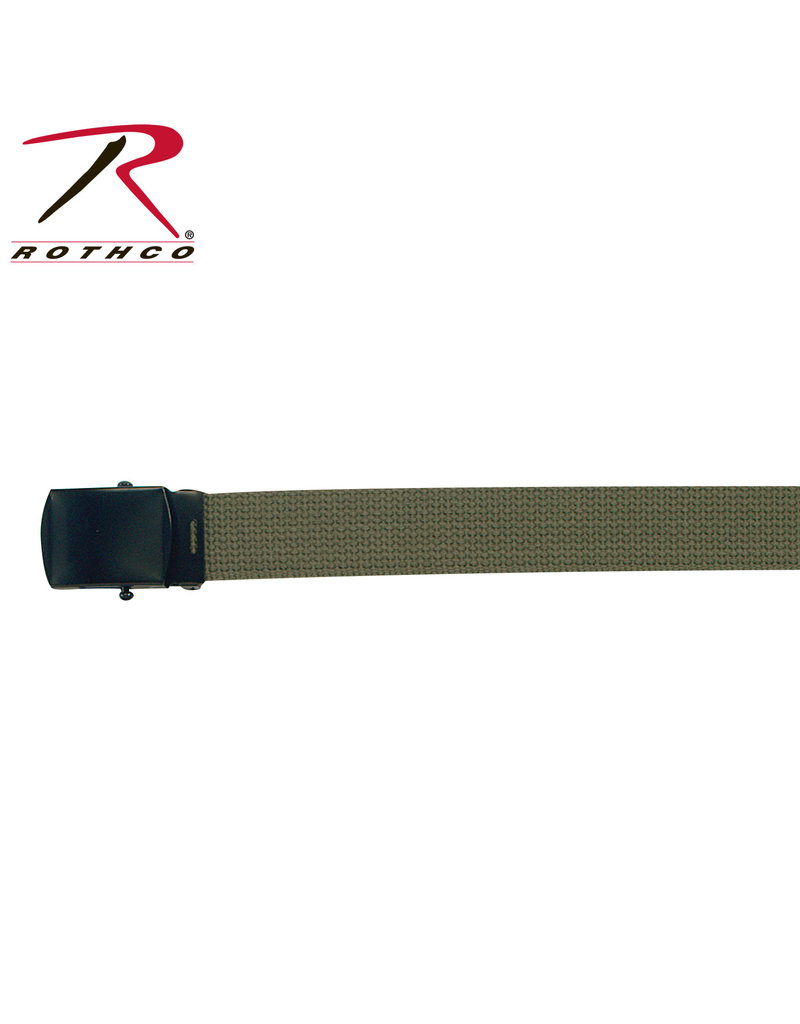 Rothco Military Web Belt with Black Buckle