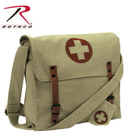 Rothco Vintage Medic Canvas Bag With Cross