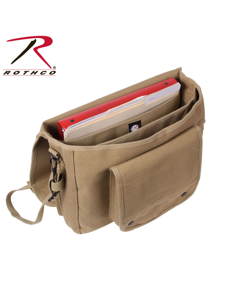 Rothco Canvas Israeli Paratrooper Bag