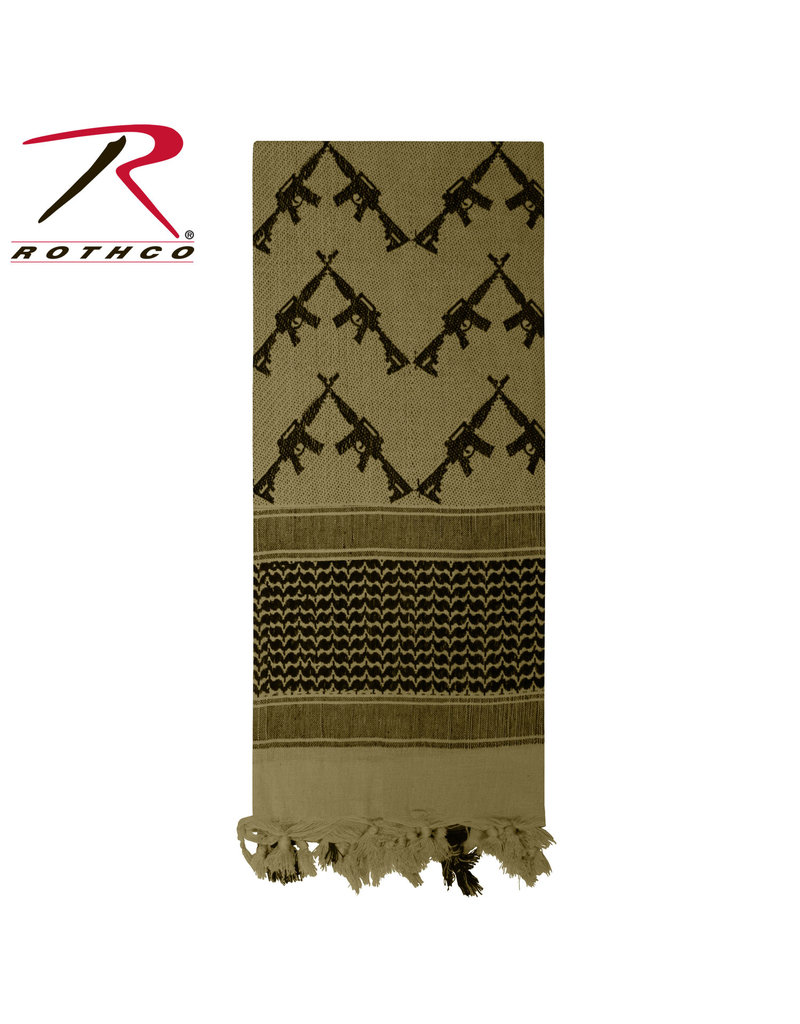 Rothco Crossed Rifles Shemagh Scarf