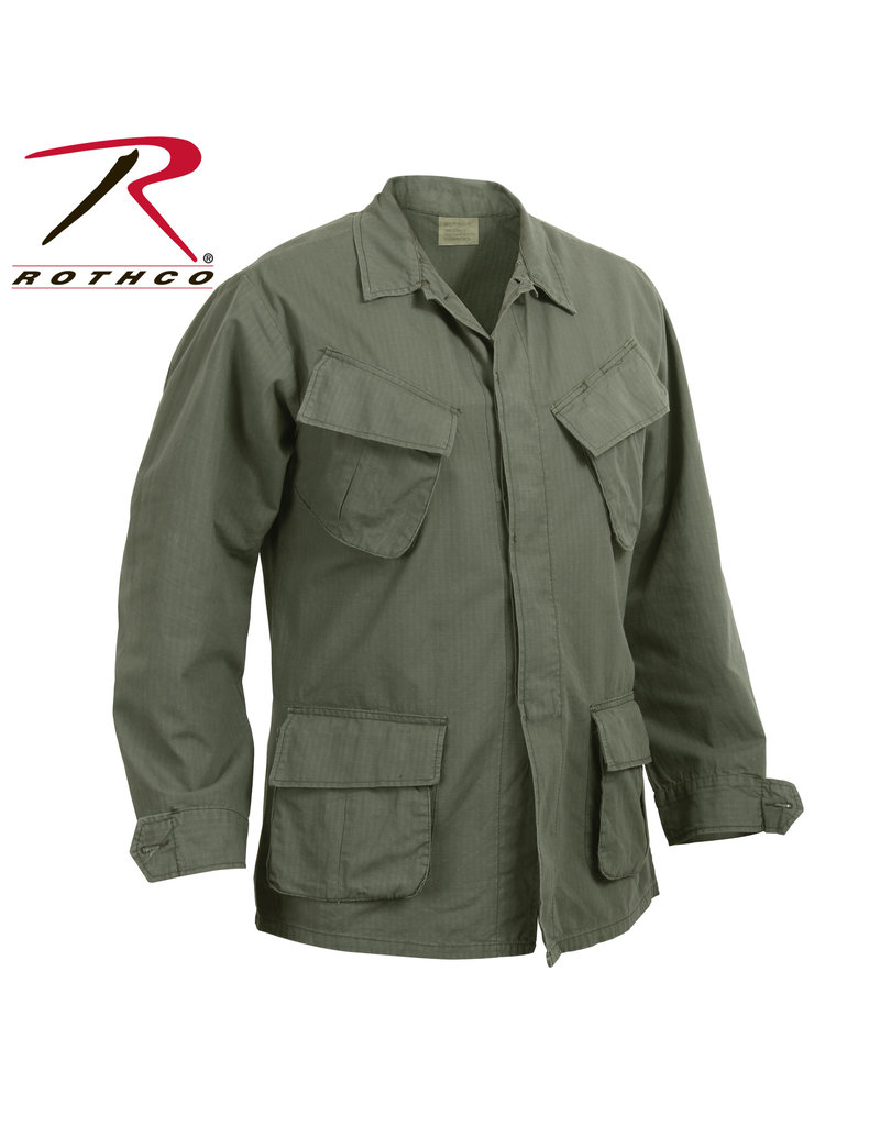 Rothco Vintage Vietnam Fatigue Shirt Rip-Stop