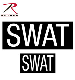 Rothco SWAT Patch Set Of Two With Hook Back