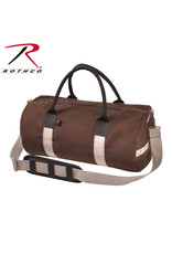 Rothco Canvas & Leather Gym Duffle Bag