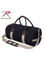 Rothco Canvas & Leather Gym Duffle Bag