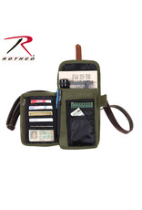 Rothco Canvas Travel Portfolio Bag With Leather Accents