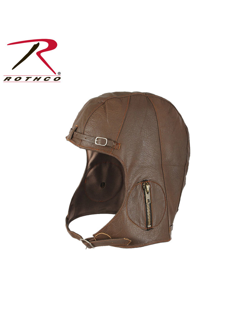 Rothco WWII Style Leather Pilot's Helmet