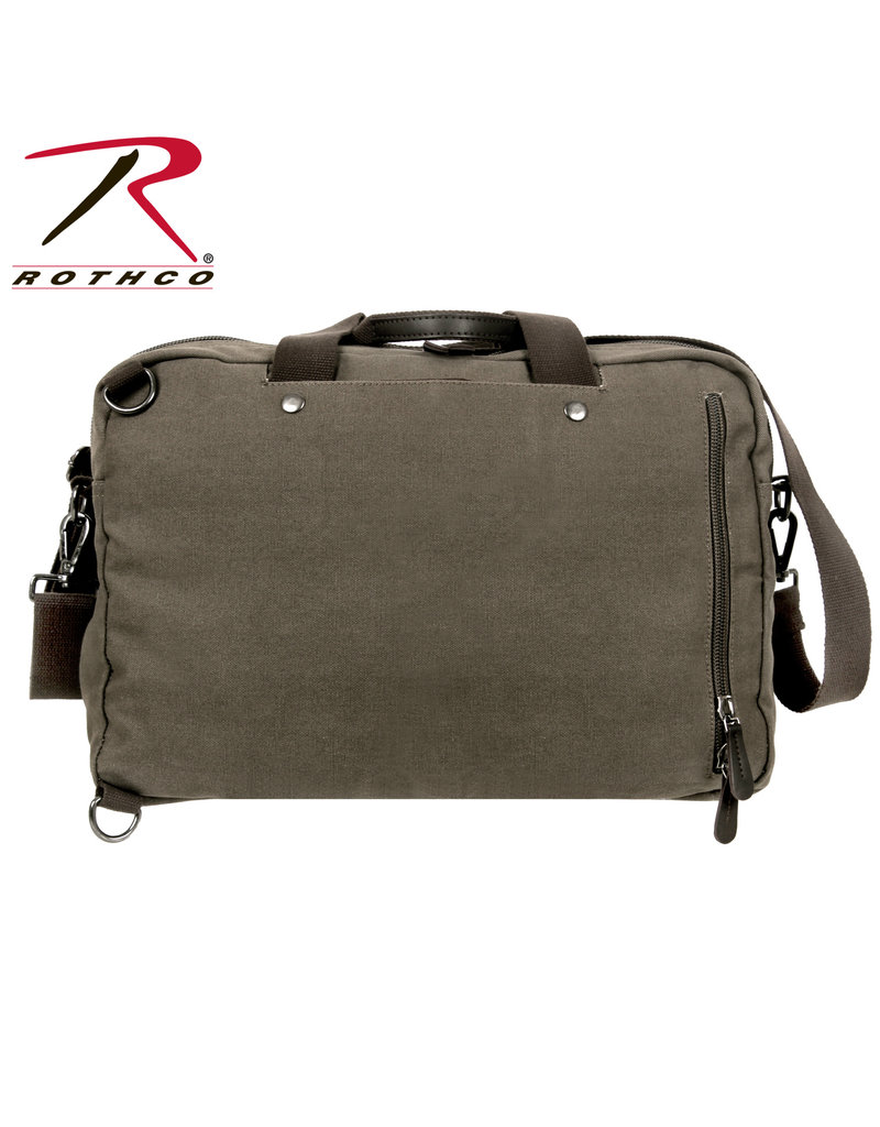 Rothco Canvas Briefcase Backpack