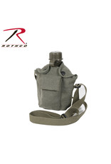 Rothco Canvas Carry-All Canteen Cover With Shoulder Strap