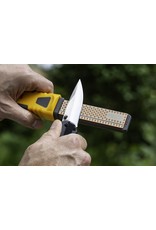 Smith's Dual Grit Diamond Stone Sharpener & Knife
