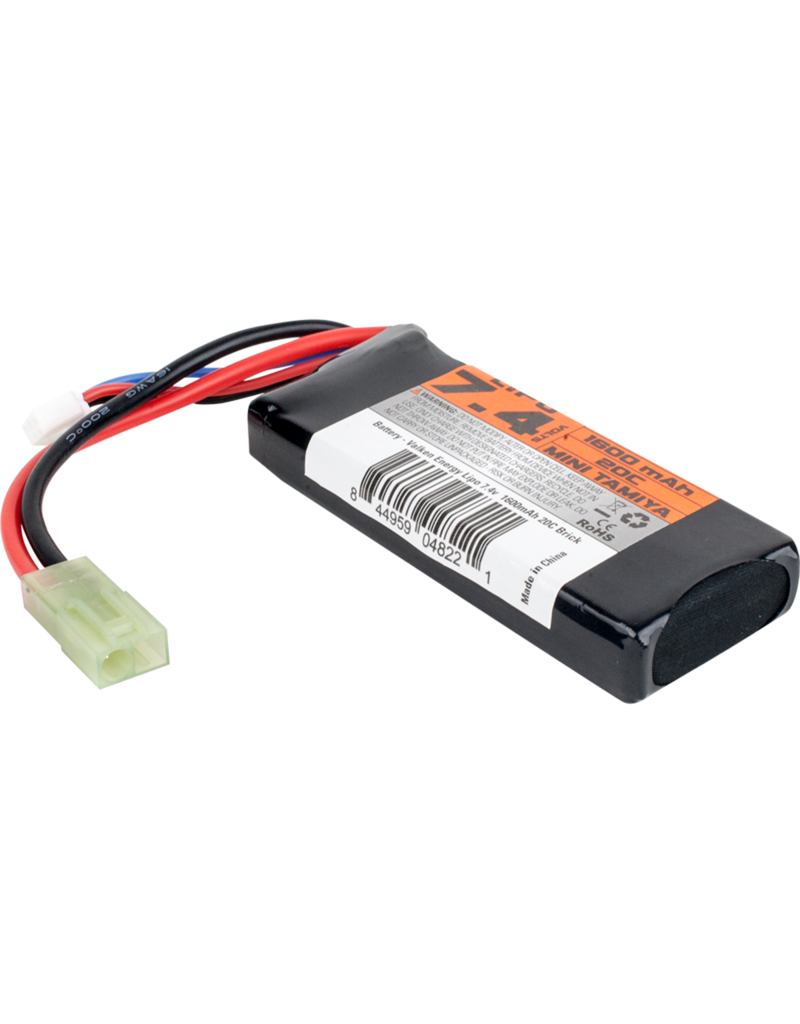 Valken LiPo 7.4V 1600mAh 30c Battery