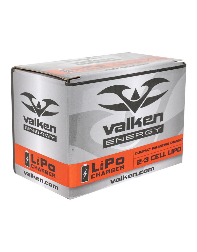 Valken Compact LiPo/LiFe Smart Battery Charger 2-3 Cell Quick Balancing