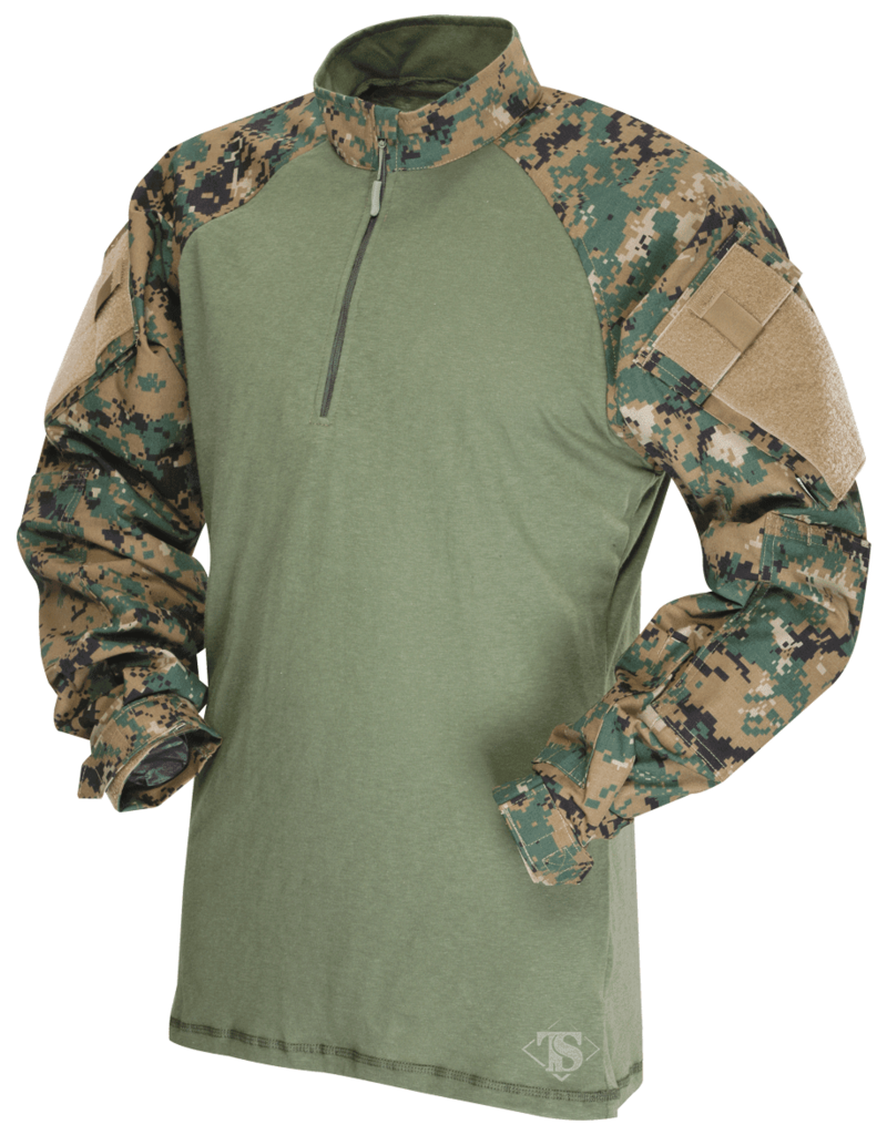 Tru-Spec T.R.U. 1/4 Zip Combat Shirt Polyester/Cotton