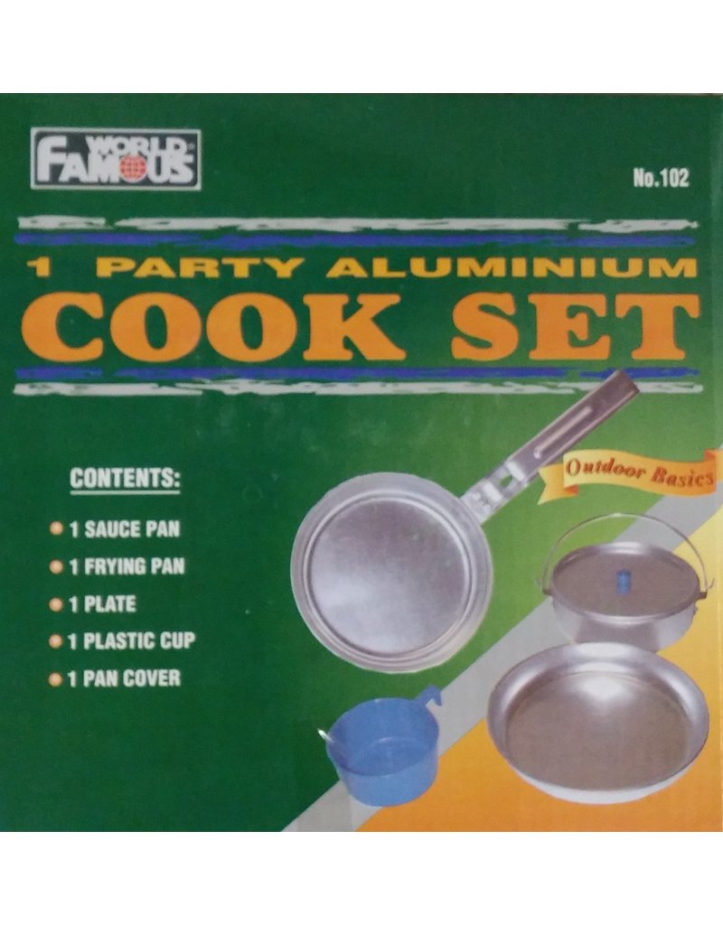 World Famous Aluminium Mess Kit