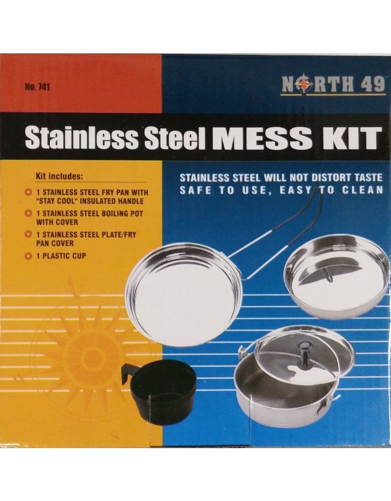 World Famous Stainless Steel Mess Kit