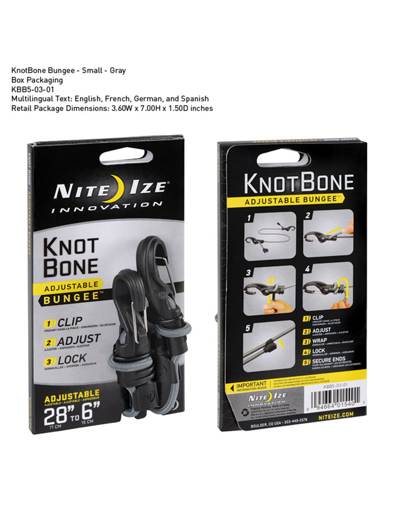 Nite Ize KnotBone Élastique réglable