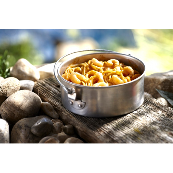 Linguine Aux Crevettes & Sauce Rosée Surplus Militaire PontRouge