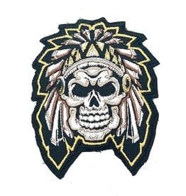 Custom Patch Canada Aztek Skull Patch