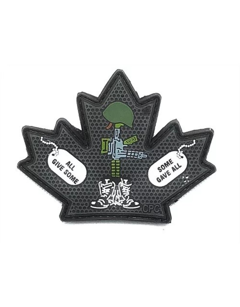 Custom Patch Canada All Give Some Patch