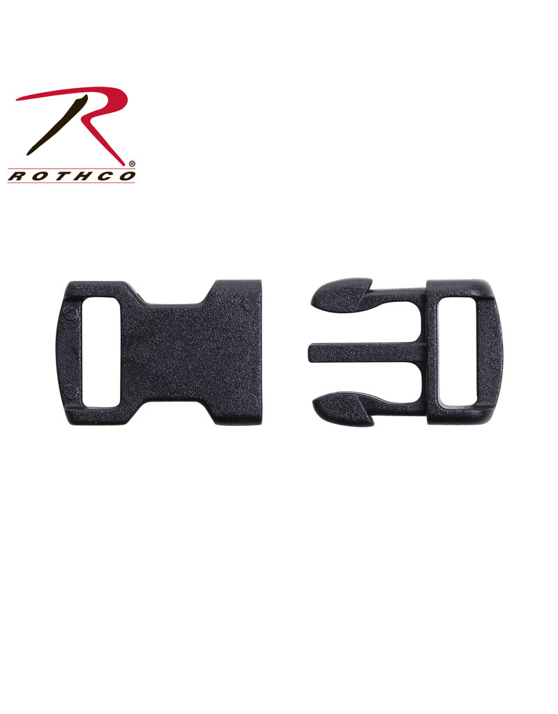 Rothco 3/8" Flat Side Release Buckle