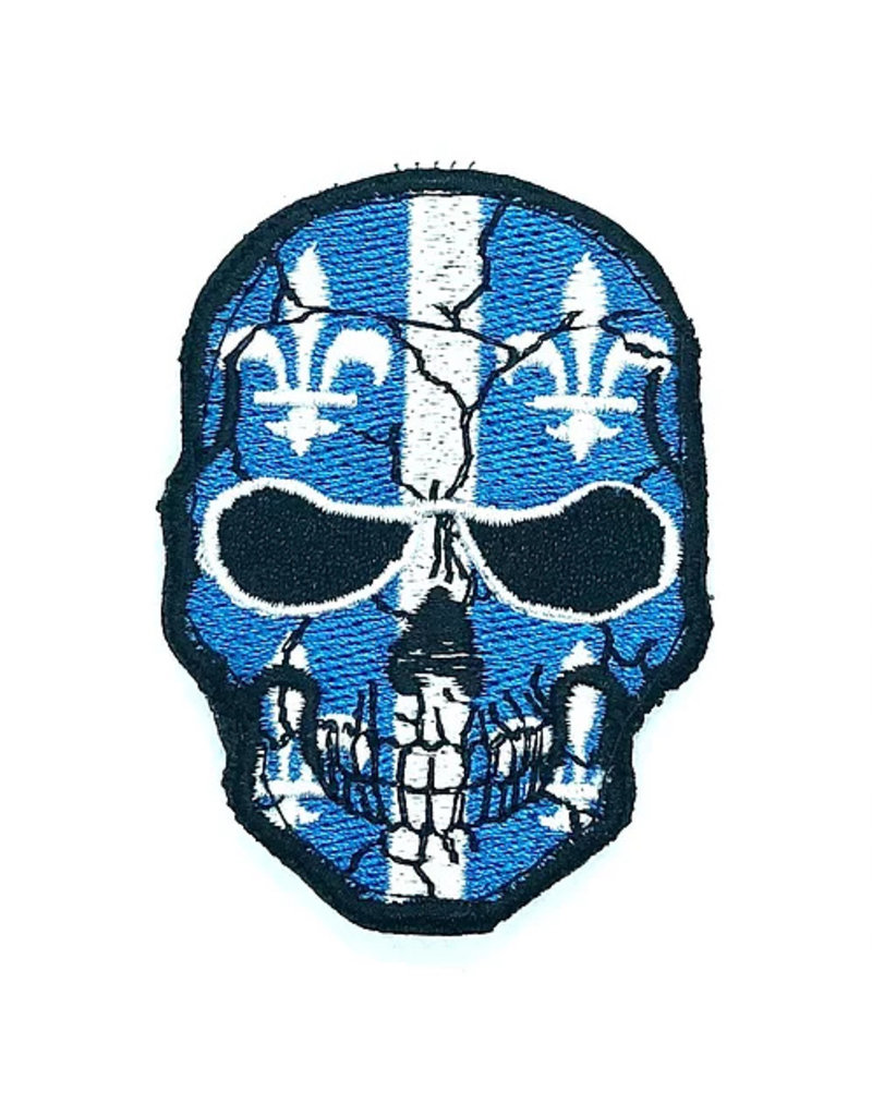 Custom Patch Canada Skull Quebec Patch