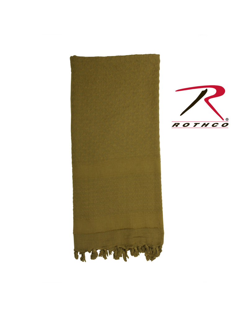 Rothco Solid Color Shemagh Desert Scarf