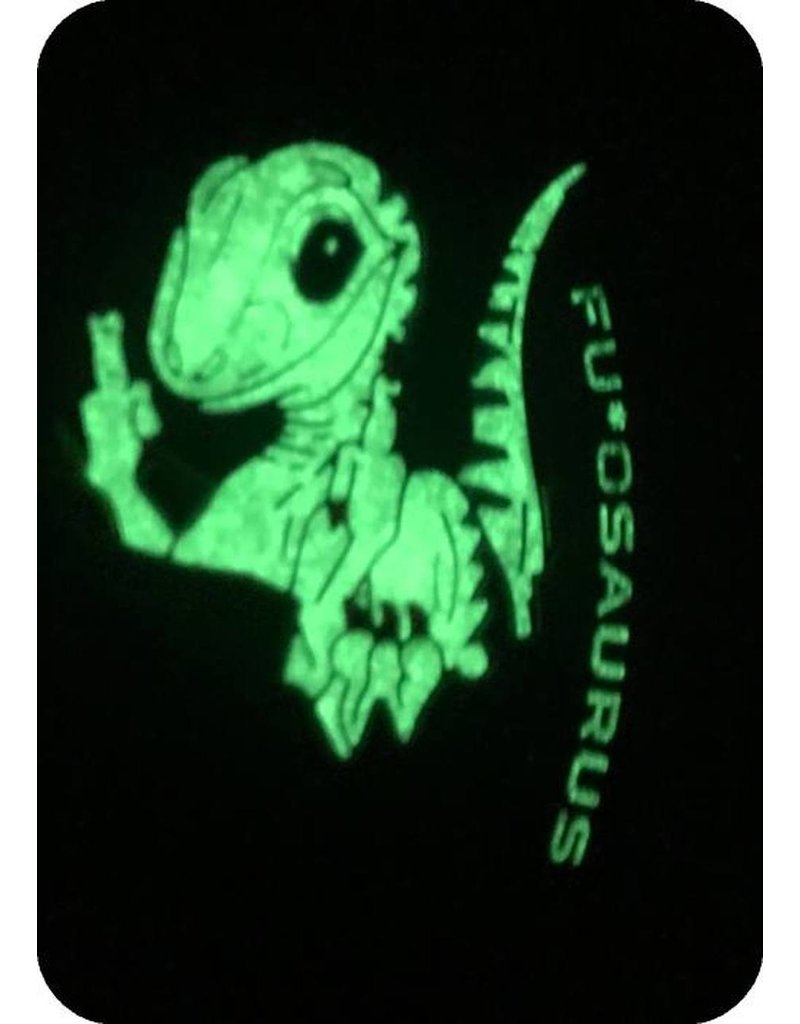 Tuff F U osaurus PVC Glow Patch