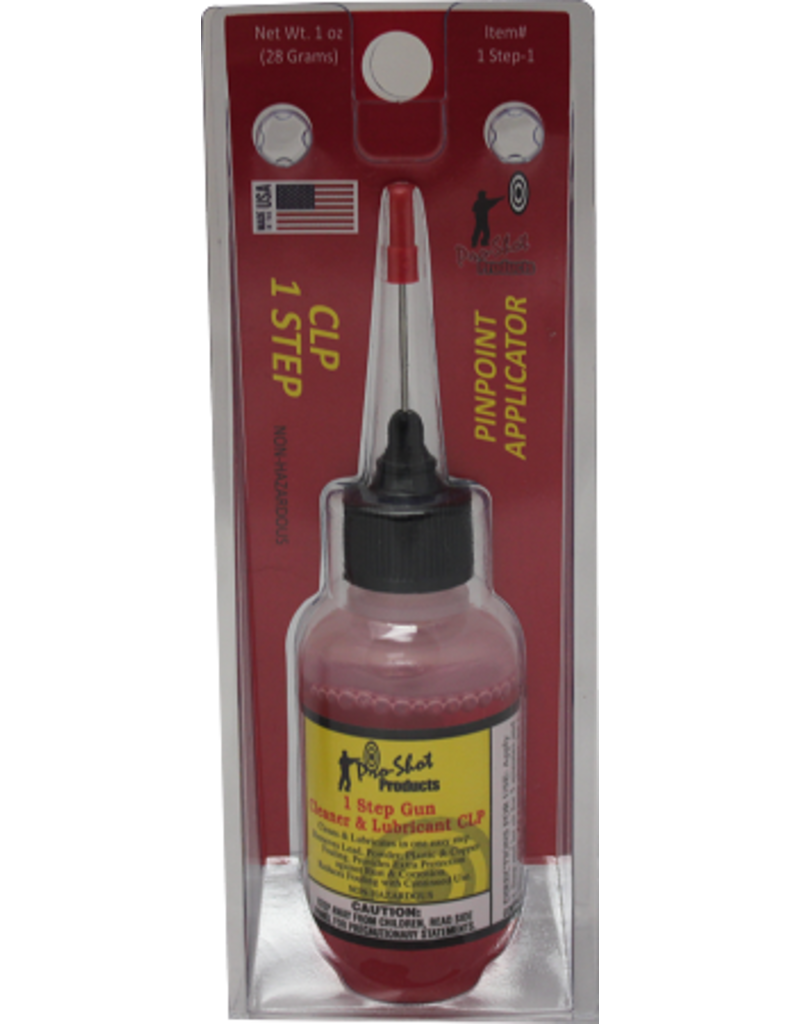 Pro-Shot 1 Step Solvent/Lube-Needle Oiler 1 oz - 1-STEP 1-NEEDL