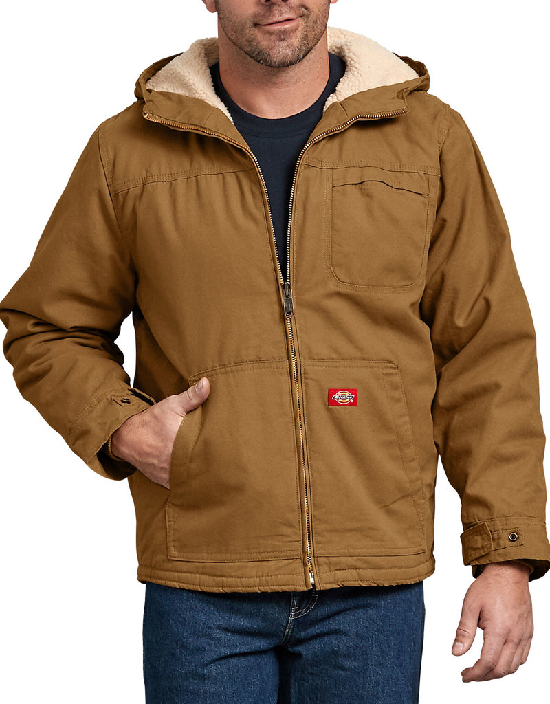 Dickies Duck Sherpa Lined Hooded Jacket