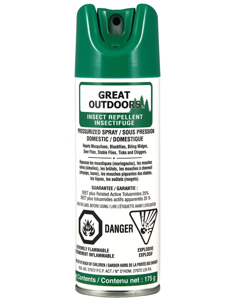 Great Outdoors Insect Repellent Pressurized Spray