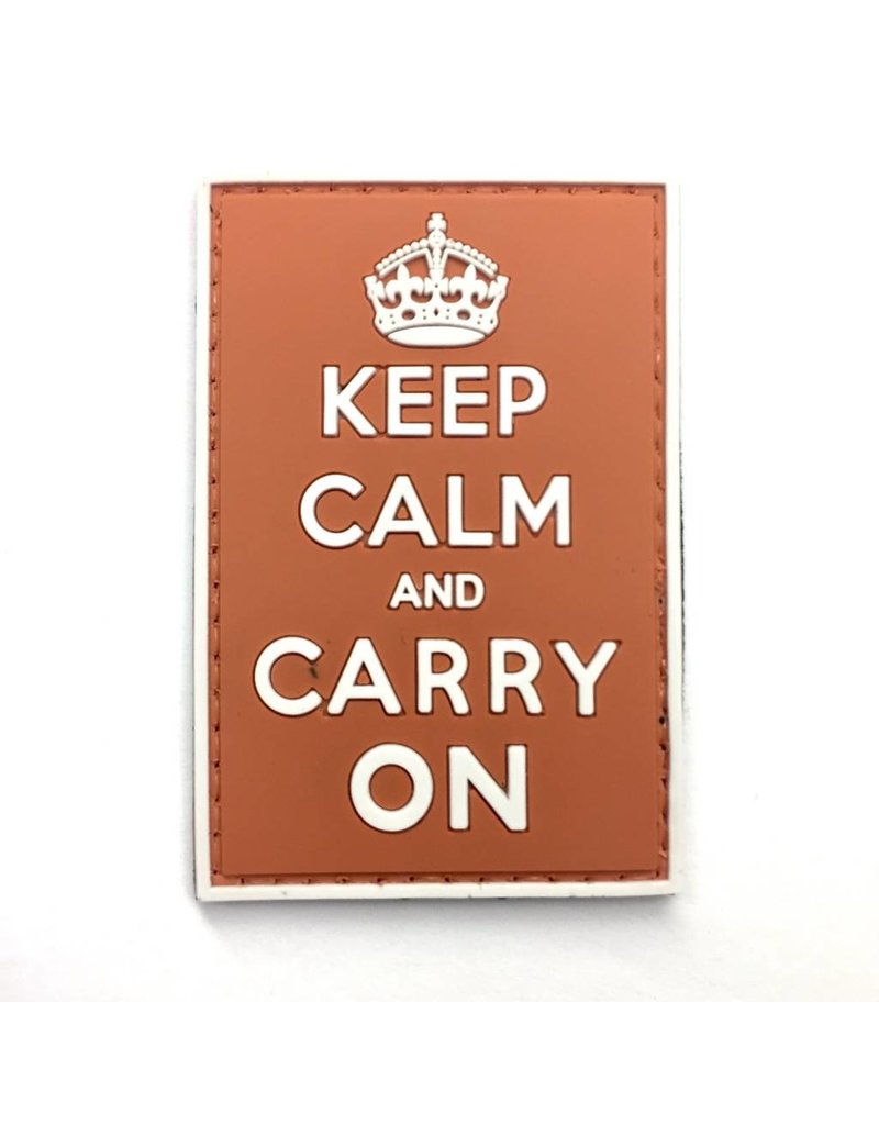 Keep Calm and Carry On Patch