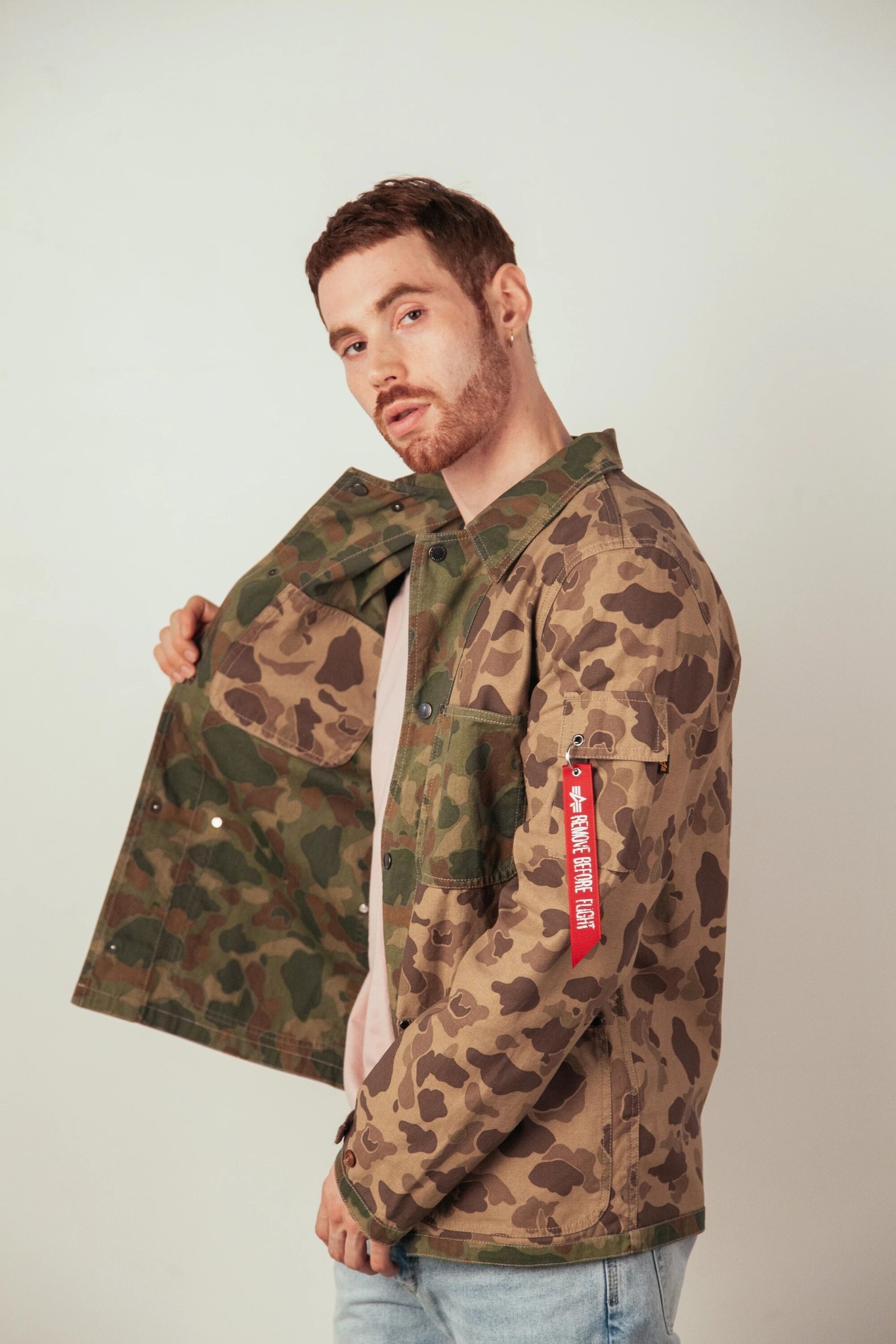 P-42 Mod Camo Militaire Shirt - Pont-Rouge Surplus Field