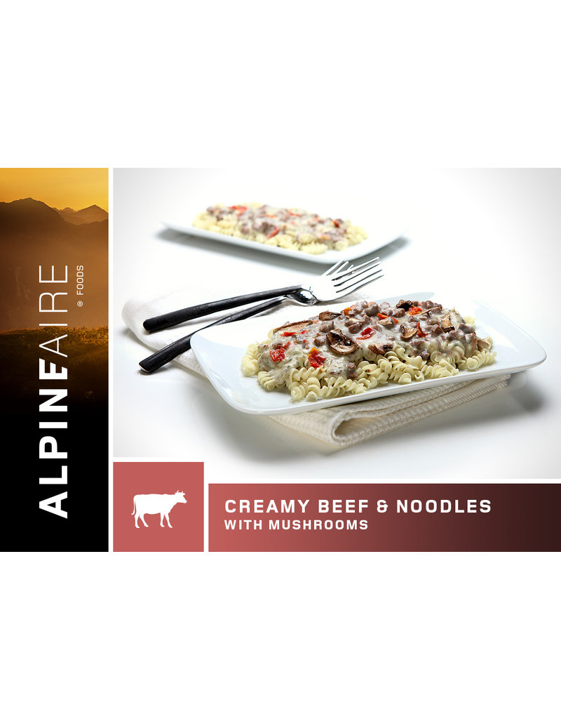 AlpineAire Creamy Beef & Noodles With  Mushrooms