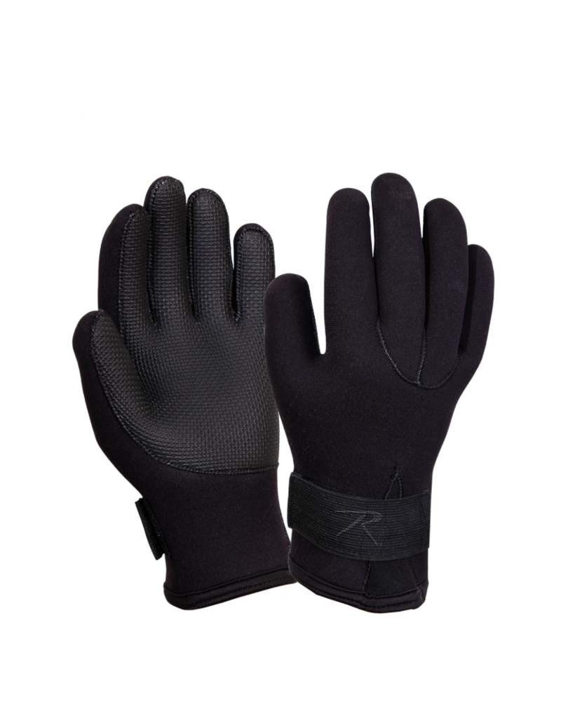 Rothco Waterproof Cold Weather Neoprene Gloves, Price/pair - black, M