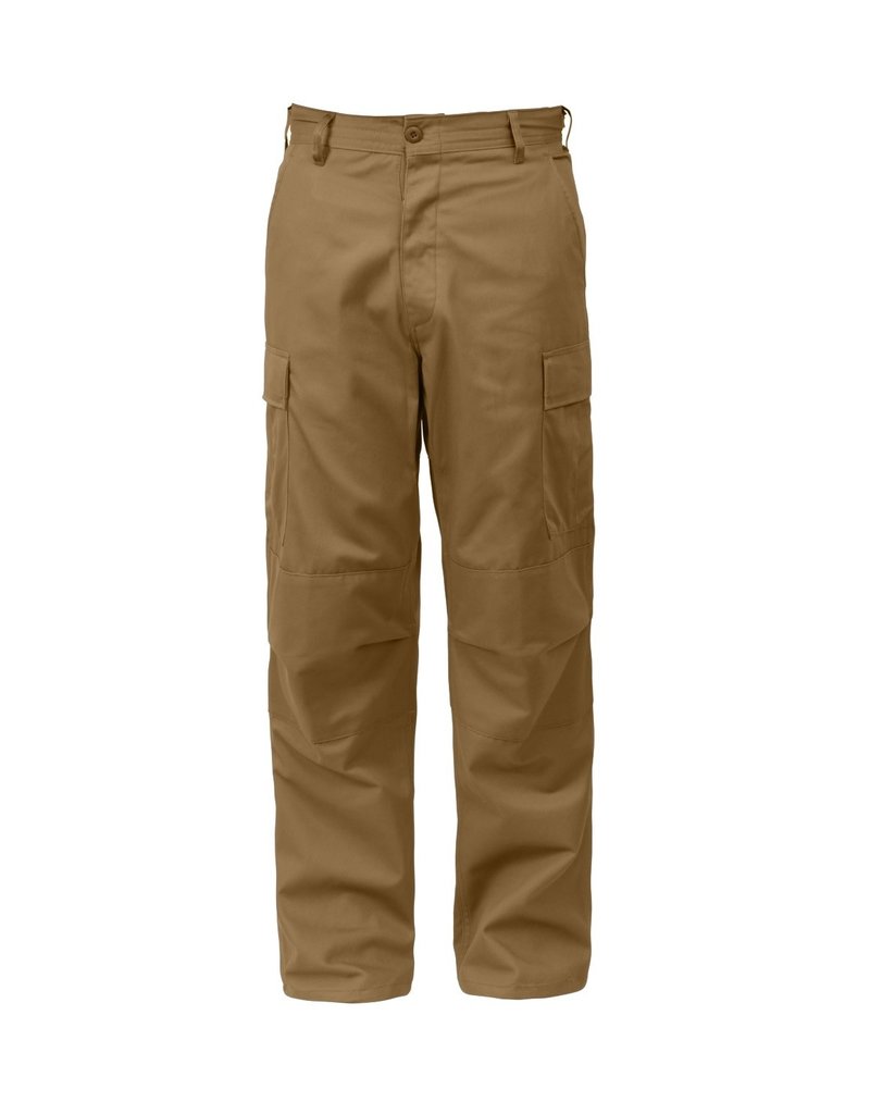 Rothco Relaxed Fit Zipper Fly BDU Pants Coyote Brown
