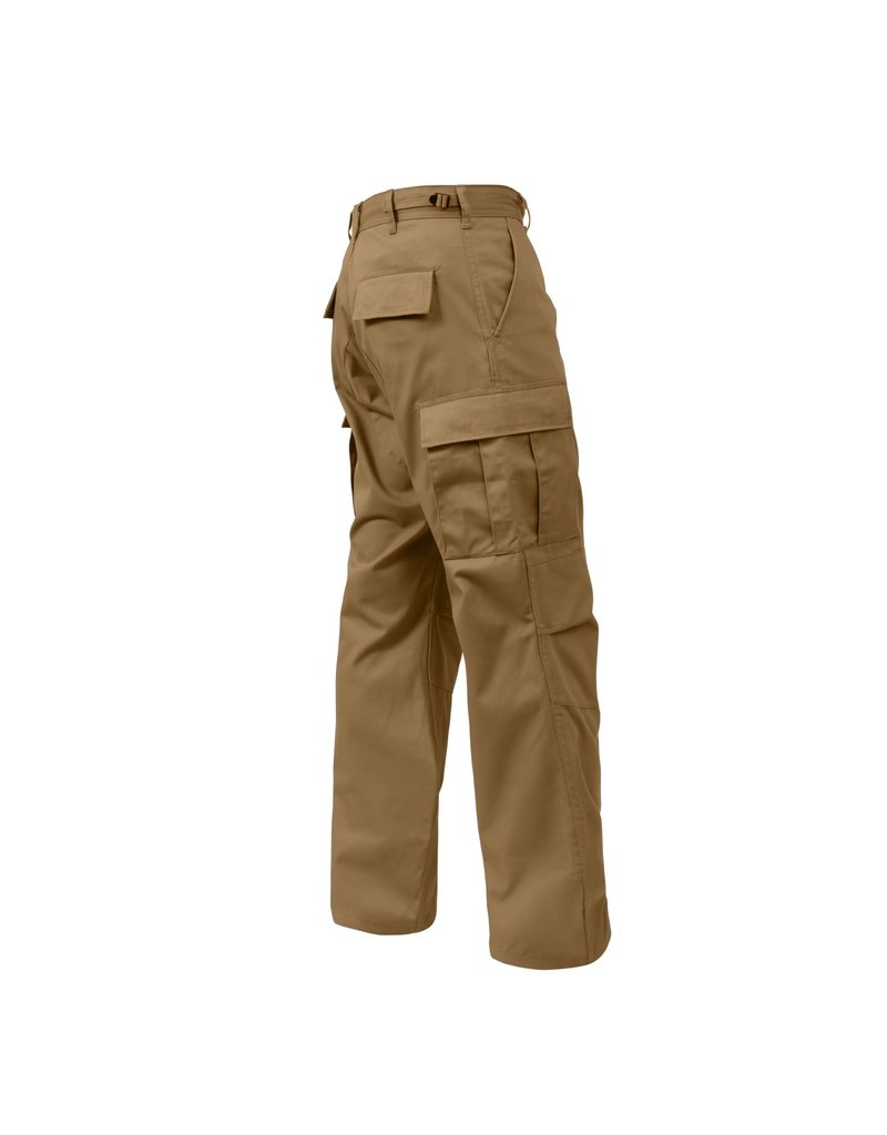 Rothco Relaxed Fit Zipper Fly BDU Pants Coyote Brown
