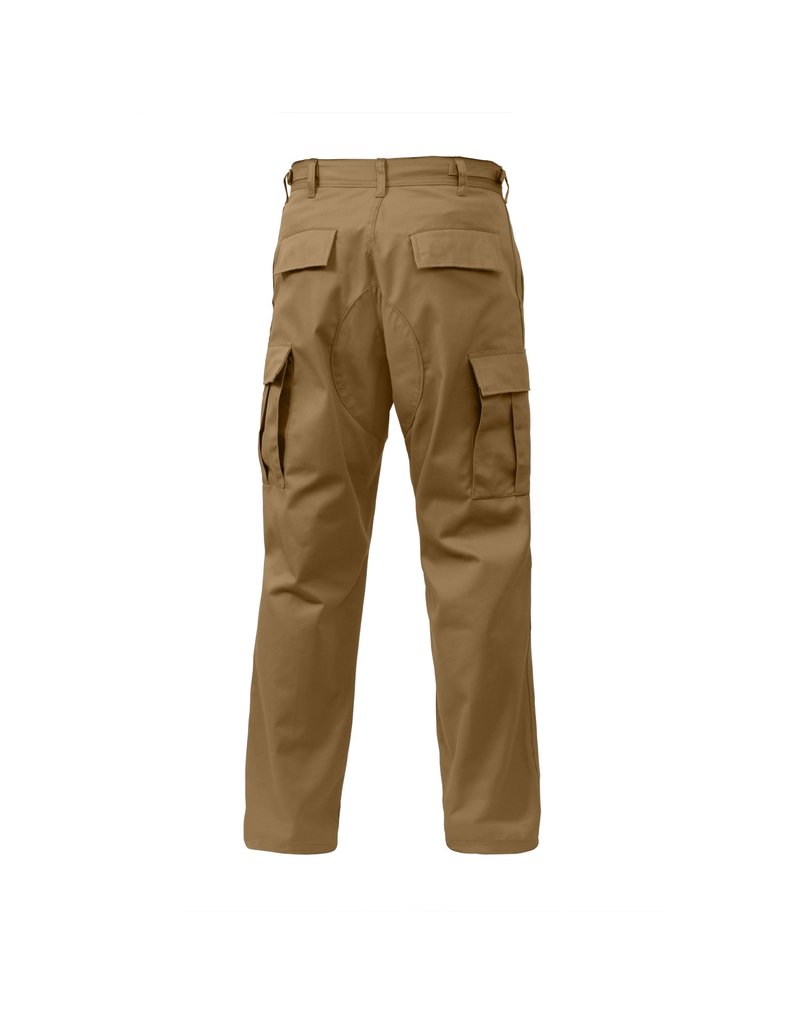 Rothco Relaxed Fit Zipper Fly BDU Pants Coyote Brown