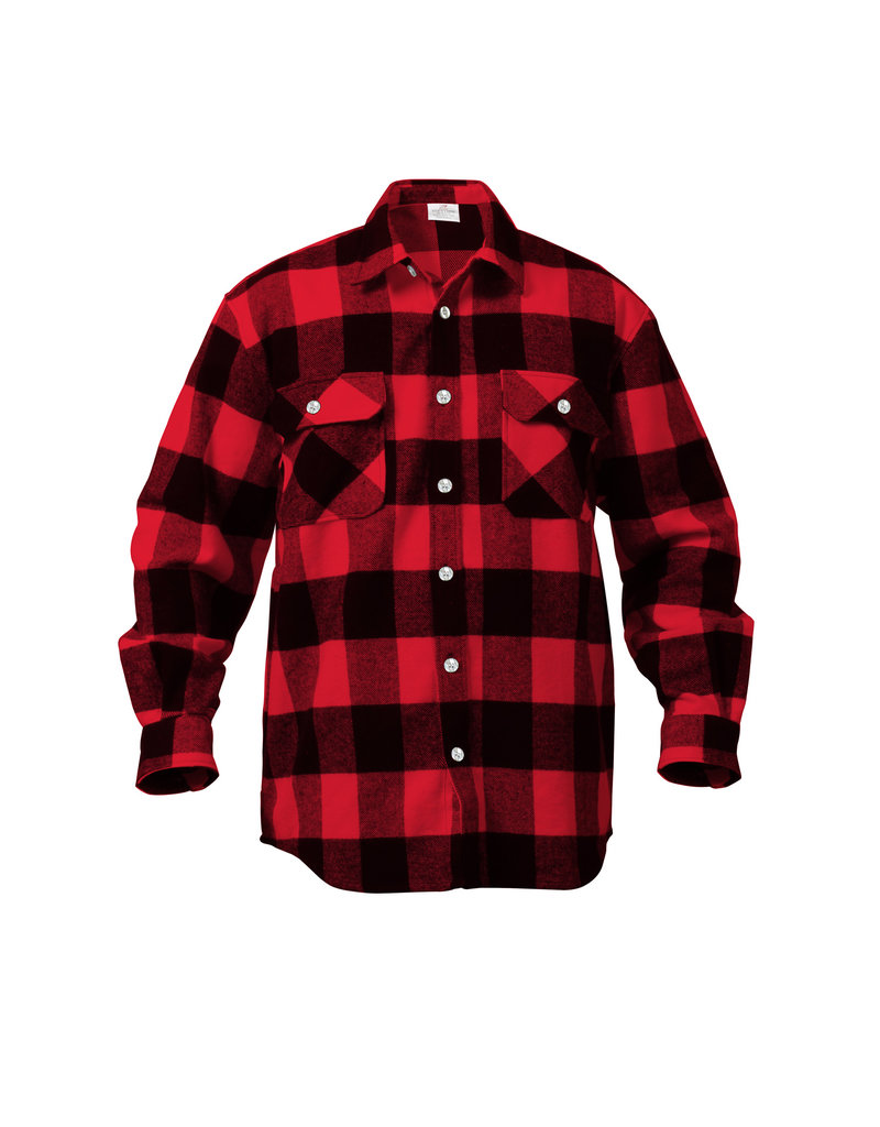 Rothco Chemise à Carraeux Extra Heavyweight Buffalo Plaid Flannel Shirt