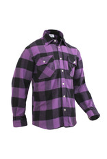 Rothco Chemise à Carraeux Extra Heavyweight Buffalo Plaid Flannel Shirt