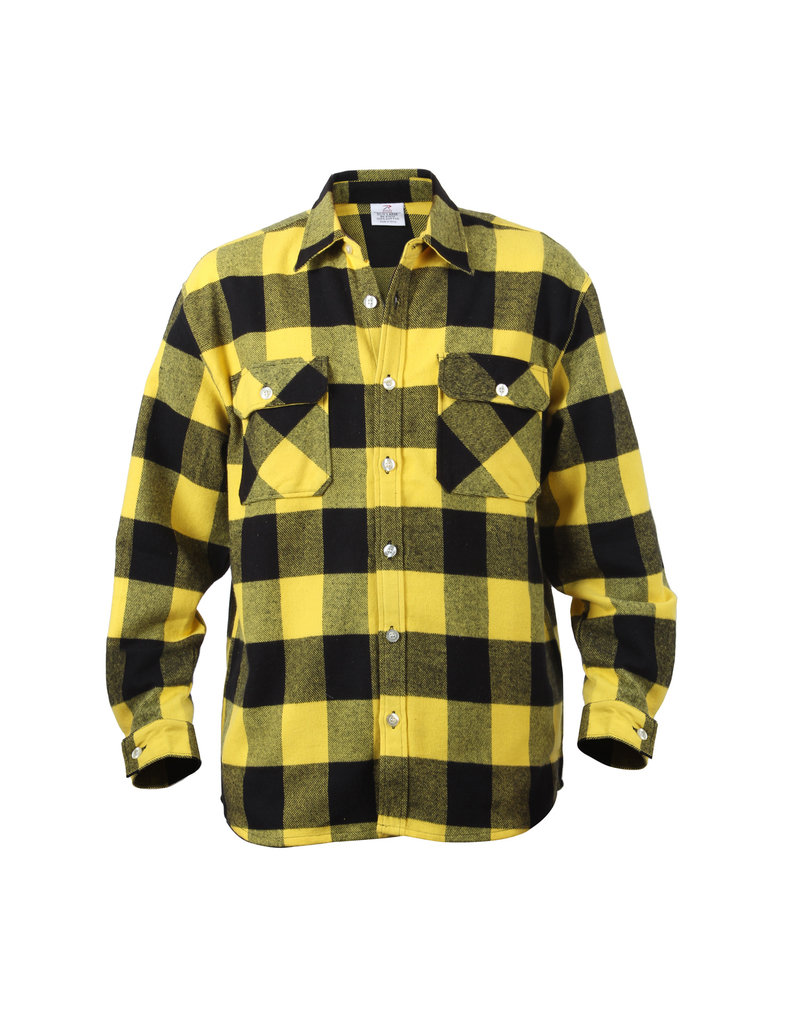 Rothco Extra Heavyweight Buffalo Plaid Flannel Shirt