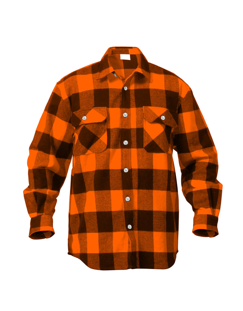 Rothco Chemise à Carraeux Extra Heavyweight Buffalo Plaid Flannel Shirt