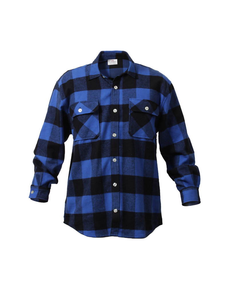 Rothco Extra Heavyweight Buffalo Plaid Flannel Shirt