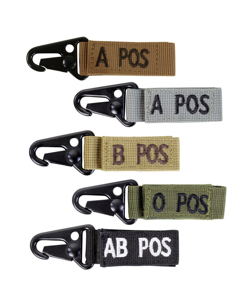 Condor Outdoor Blood Type Key Chain