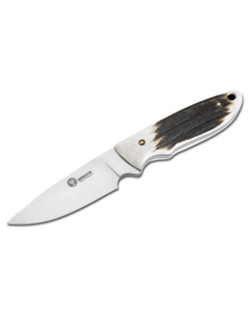 Böker Classic fixed blade knife Pine Creek Stag