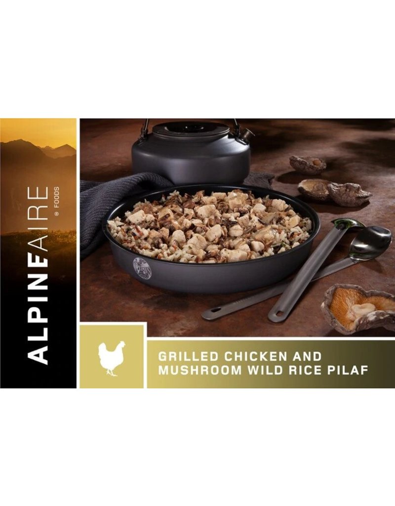 AlpineAire Grilled Chicken and Mushroom Wild Rice Pilaf