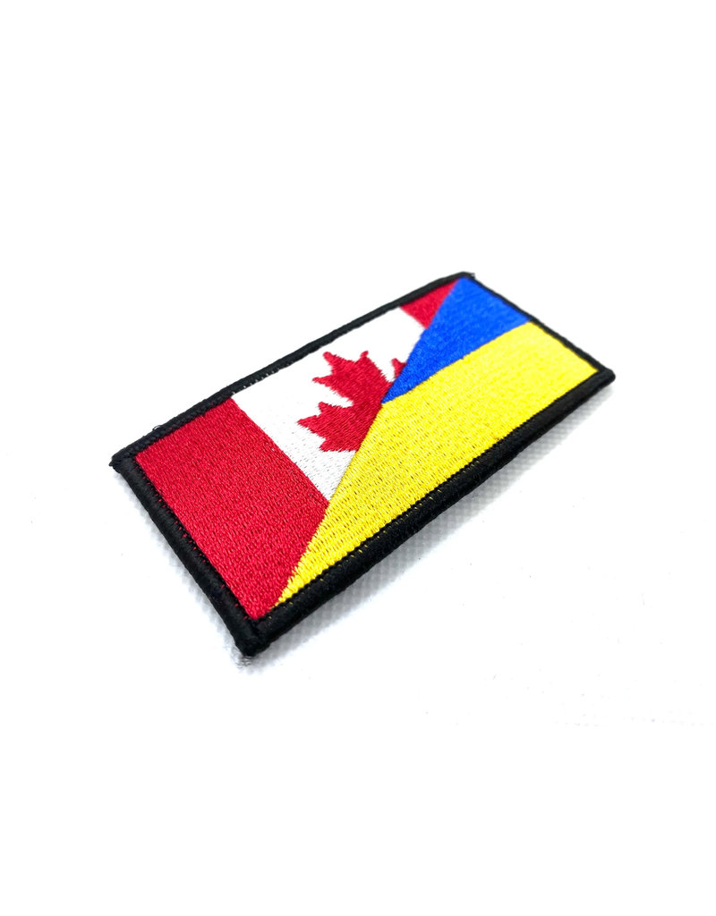 Custom Patch Canada Canada/Ukraine Flag