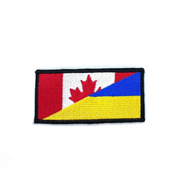 Custom Patch Canada Canada/Ukraine Flag