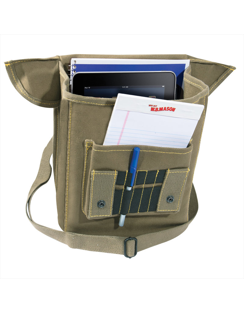 Rothco Canvas Map Case Shoulder Bag with Military Stencil