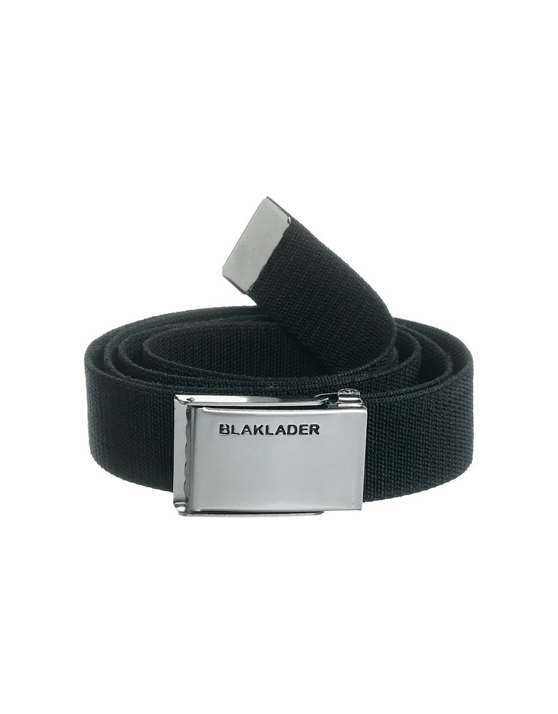 Blaklader Workwear Stretch Web Belt with Polished Silver Buckle